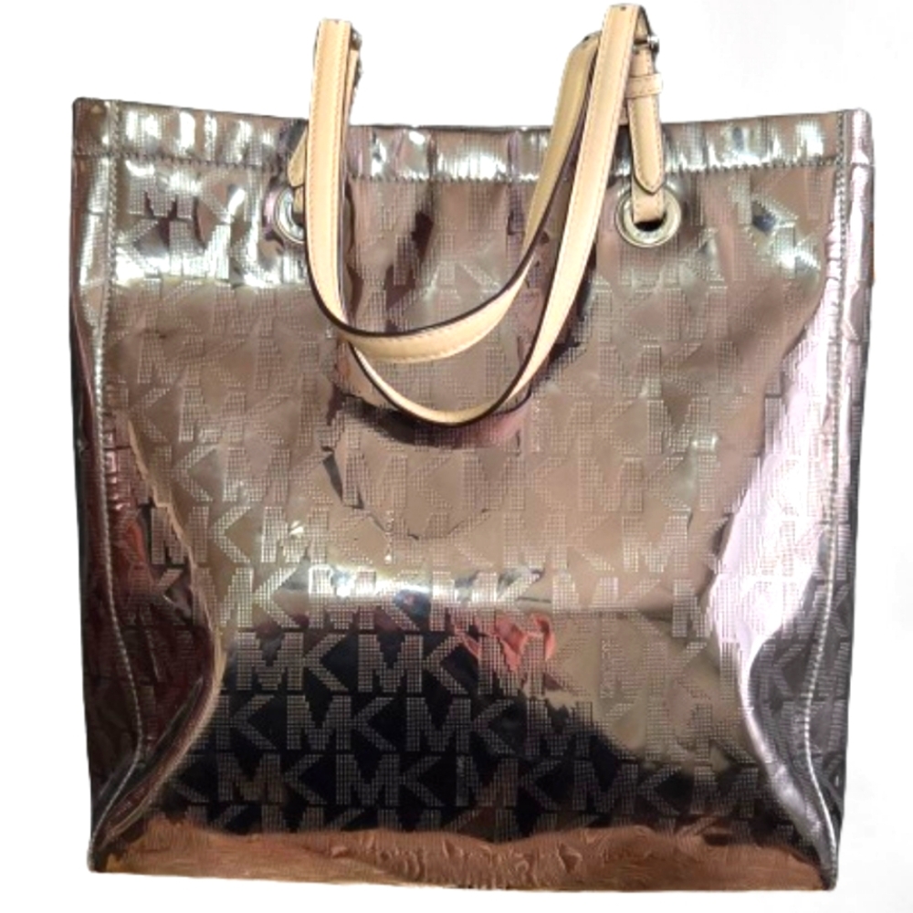 Michael Kors Collection Metallic Tote